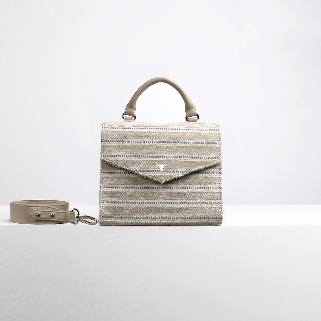SAC XS JOÉ - VELOURS BEIGE