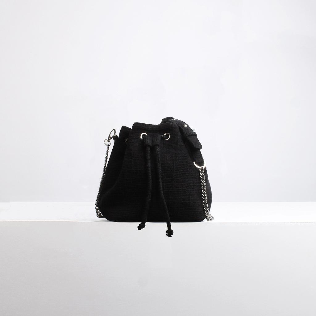 SAC MINI PAULETTE - TISSÉ NOIR