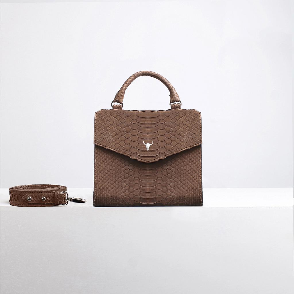 SAC XS JOÉ - PYTHON TAUPE