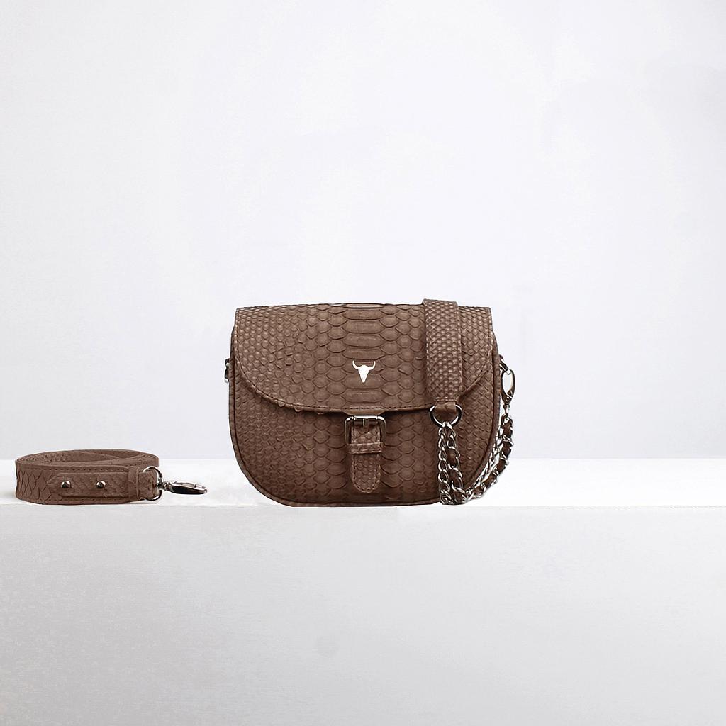 SAC XS DEAN - PYTHON TAUPE