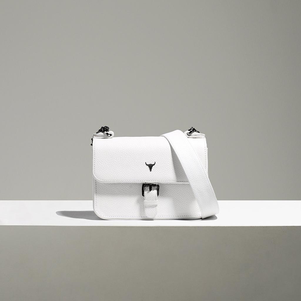 SAC XS OLIVIA - CUIR BLANC