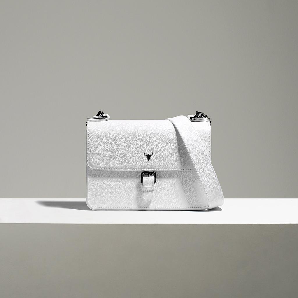 SAC OLIVIA - CUIR BLANC