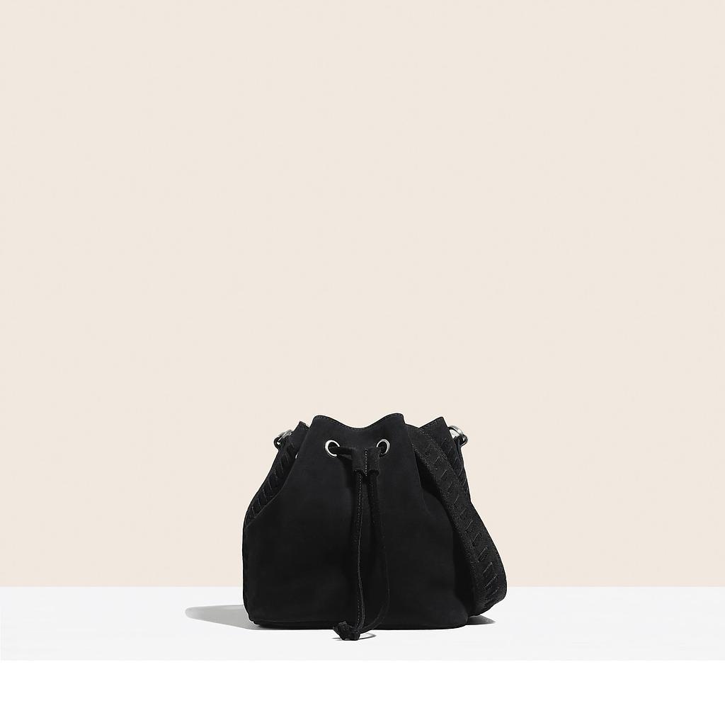 SAC MINI PAULETTE - DAIM NOIR