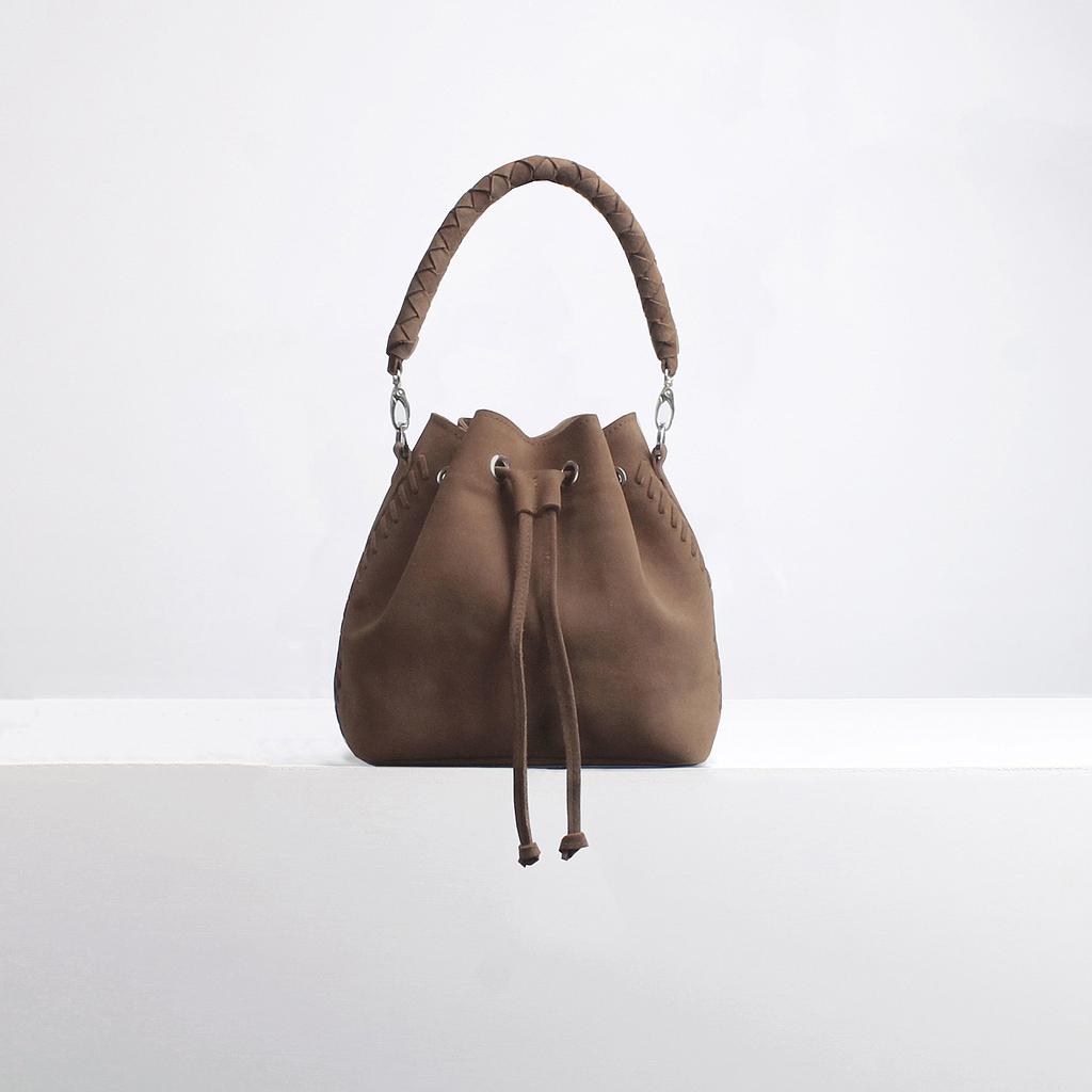 SAC MINI PAULETTE - DAIM TAUPE