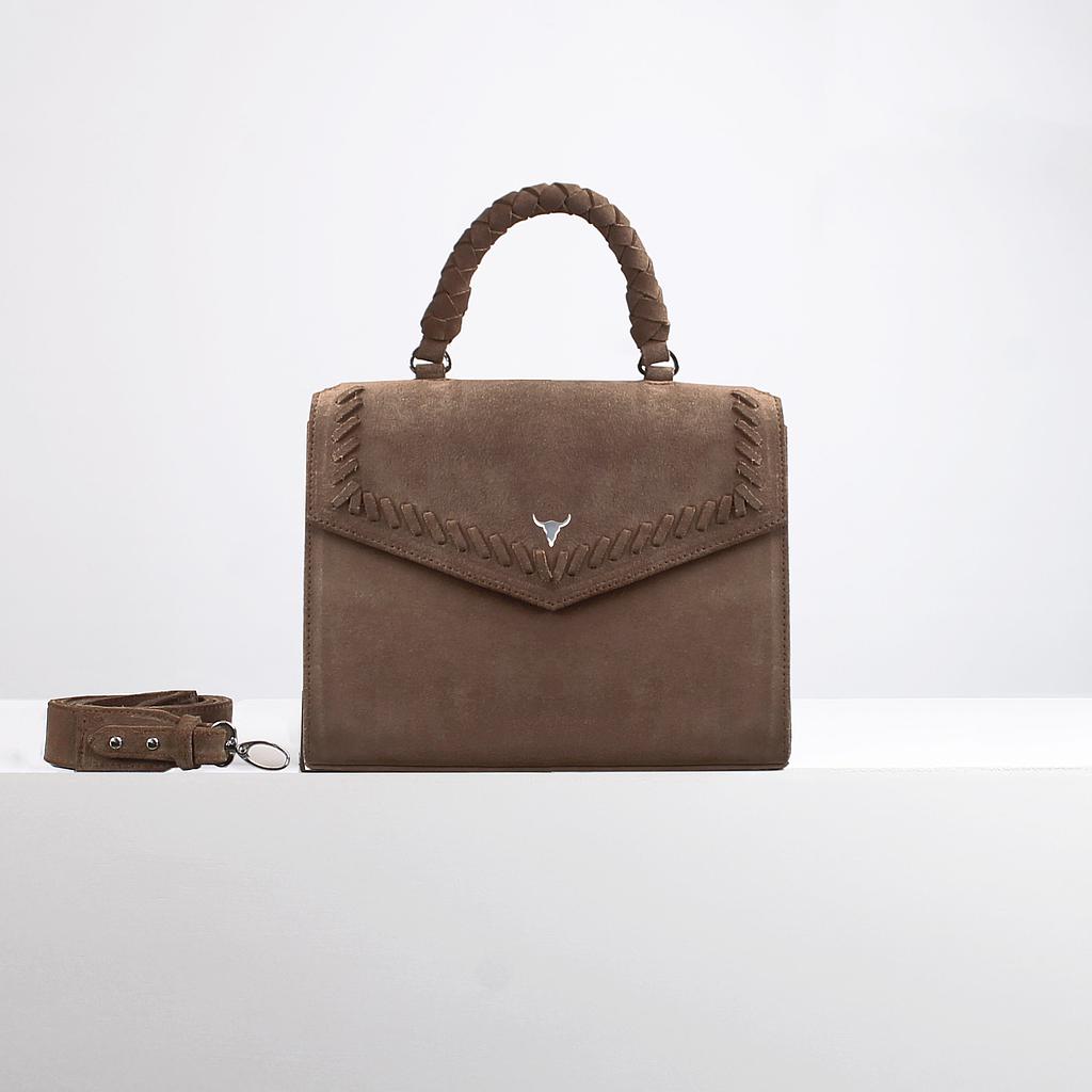 SAC JOÉ - DAIM TAUPE