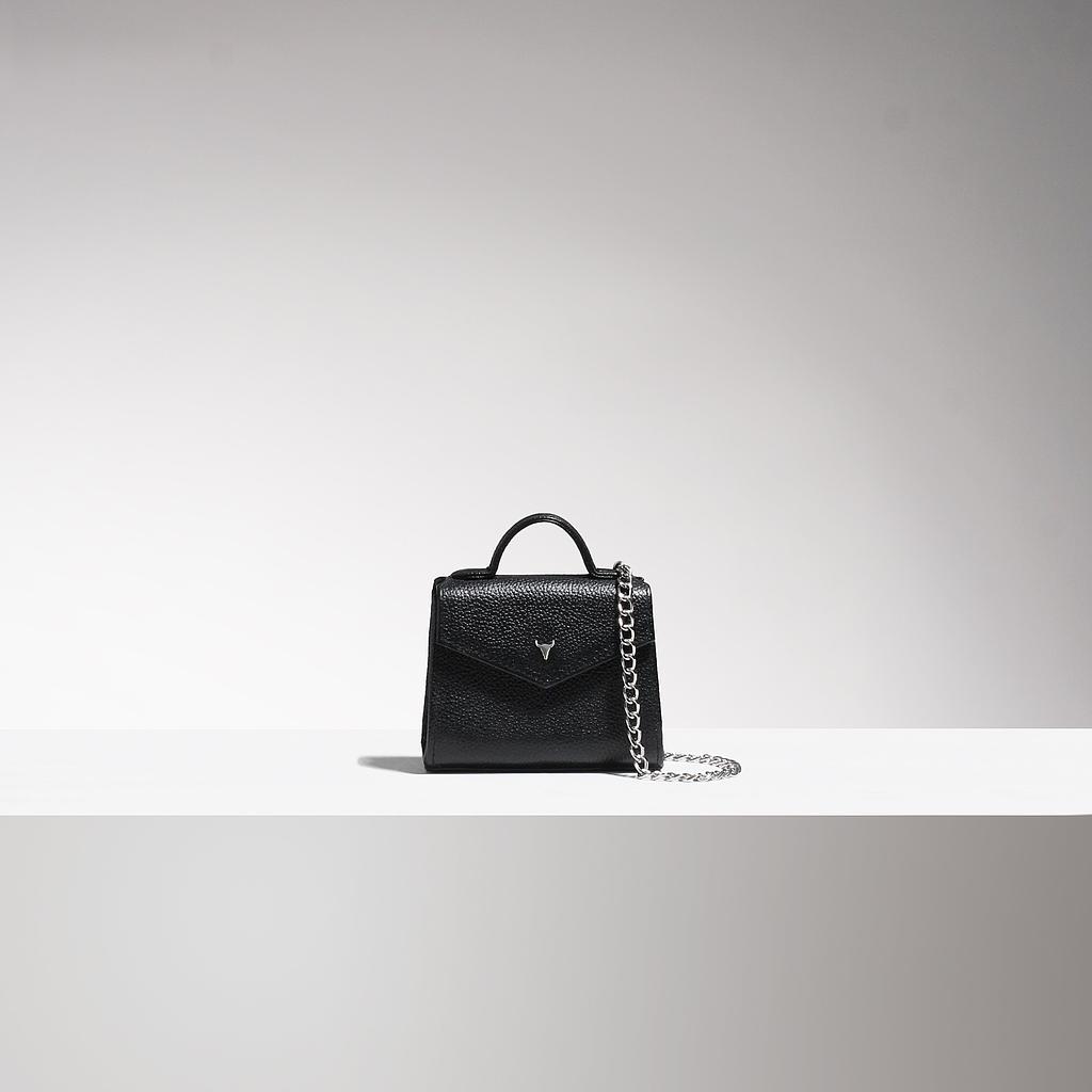SAC NANO JOÉ - CUIR NOIR