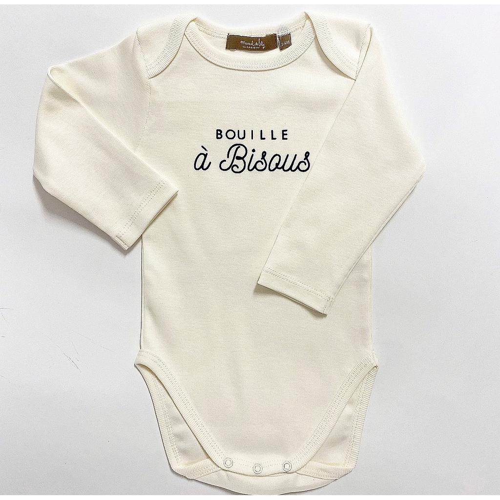 Body  Bouille à Bisous - 6-12 mois