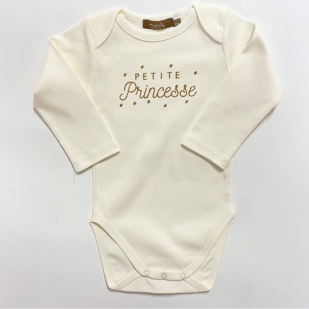 Body  Petite Princesse - 3-6 mois