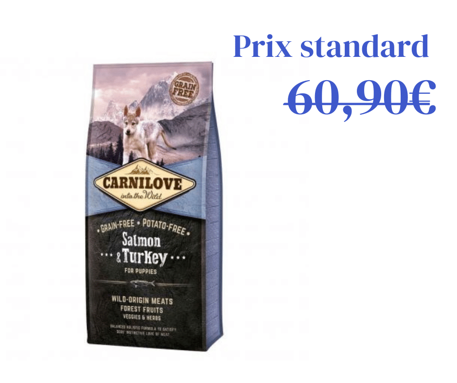 Carnilove Salmon &amp; Turkey Puppy 12kg