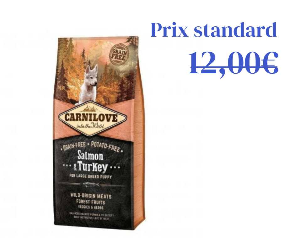 Carnilove Salmon &amp; Turkey Puppy Large 1,5kg