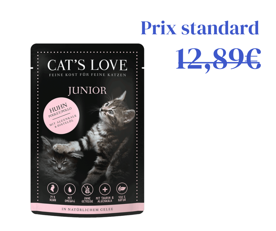 Pâtée Junior Naturelle pour Chaton - Poulet