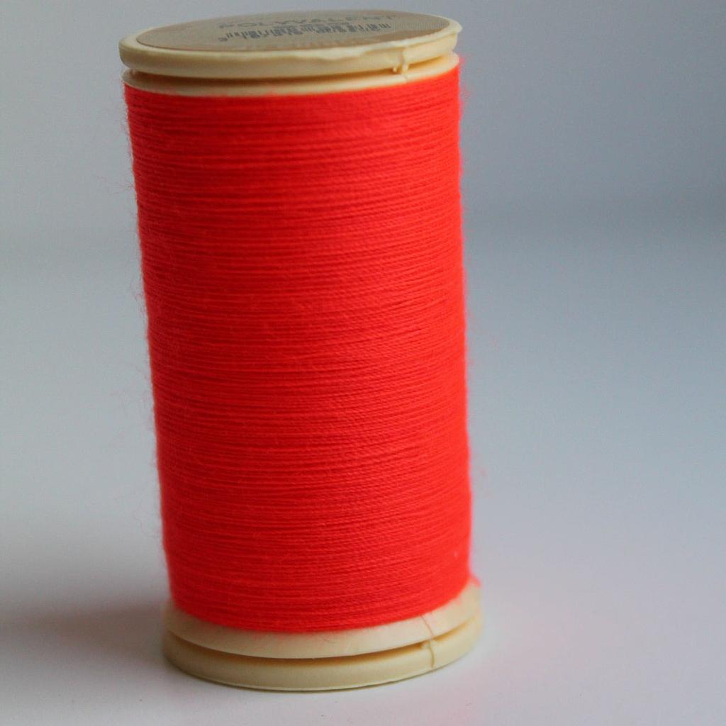 Fil polyester polyvalent - Rouge Fluo - Fil au Chinois