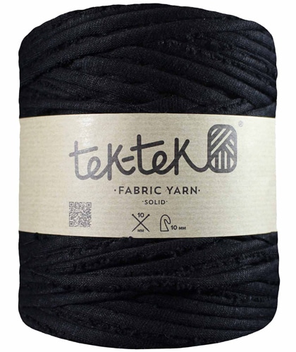 Grande Bobine Trapilho - TEK-TEK - Noir à franges