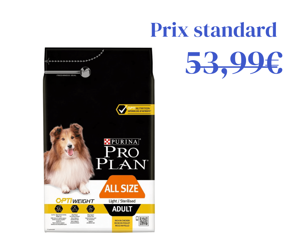 All Size Light OptiWeight Surpoids ou Stérilisé 14kg