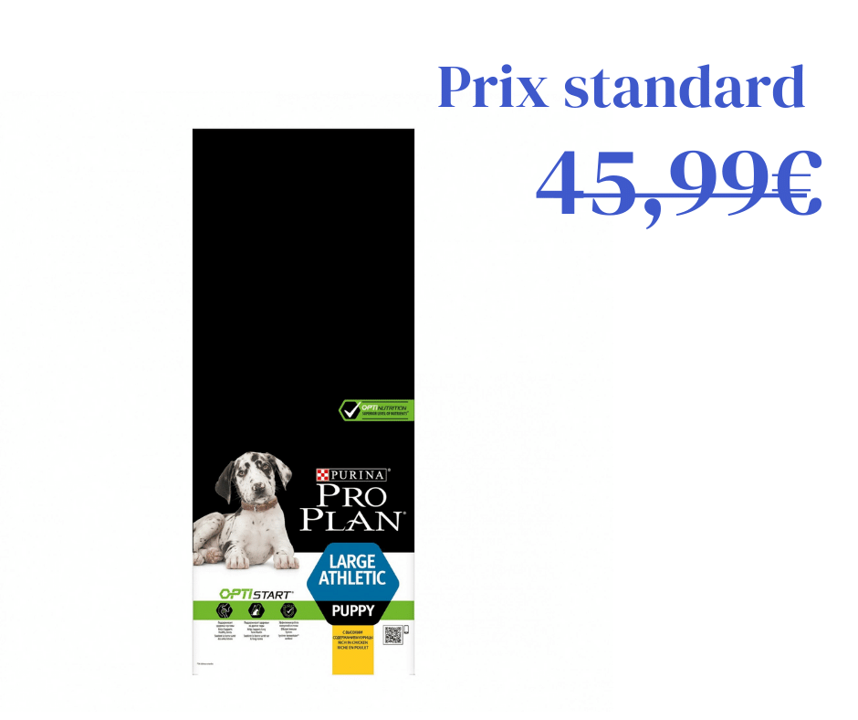 Large Athletic Puppy Poulet - Optistart 12kg
