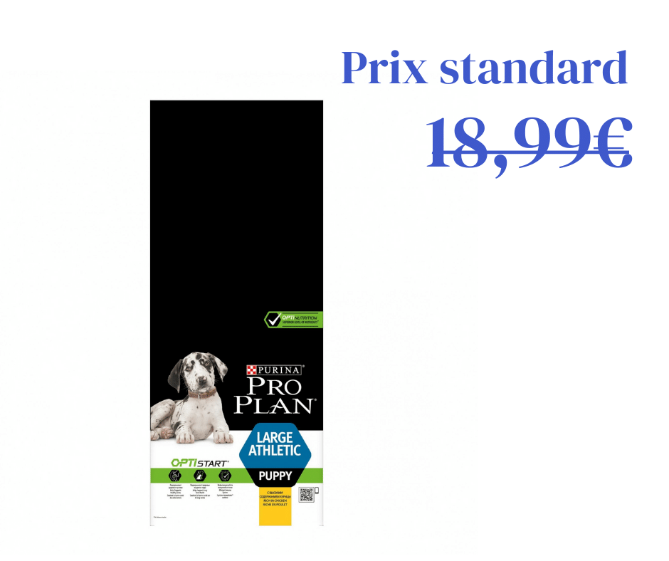 Large Athletic Puppy Optistart 3kg