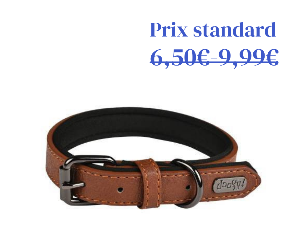 Collier Simili Basics Marron - 6 tailles