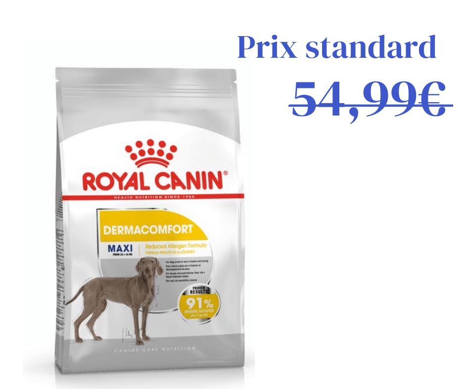 Maxi Dermacomfort pour Chien Grande Taille - 10kg