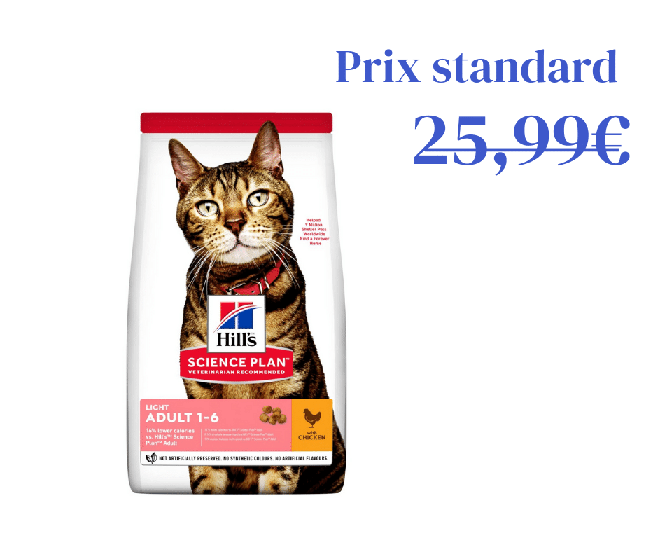 Poulet Light pour Chat Adulte