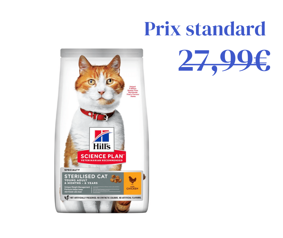 Poulet pour Chat Adulte Stérilisé