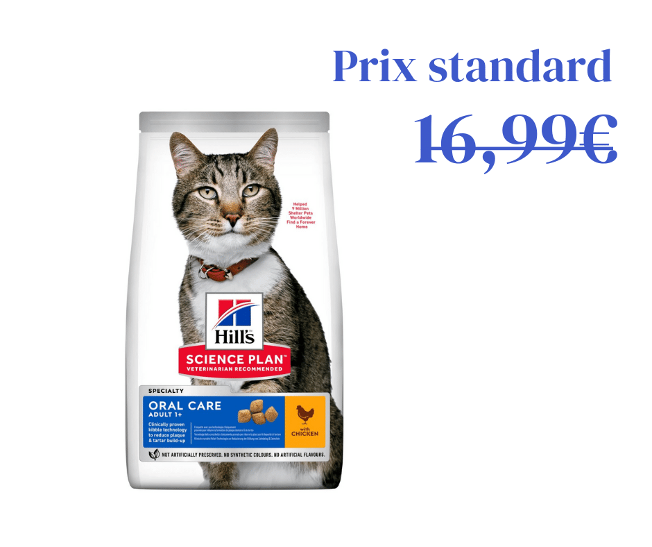 Poulet Soins Dentaires pour Chat Adulte