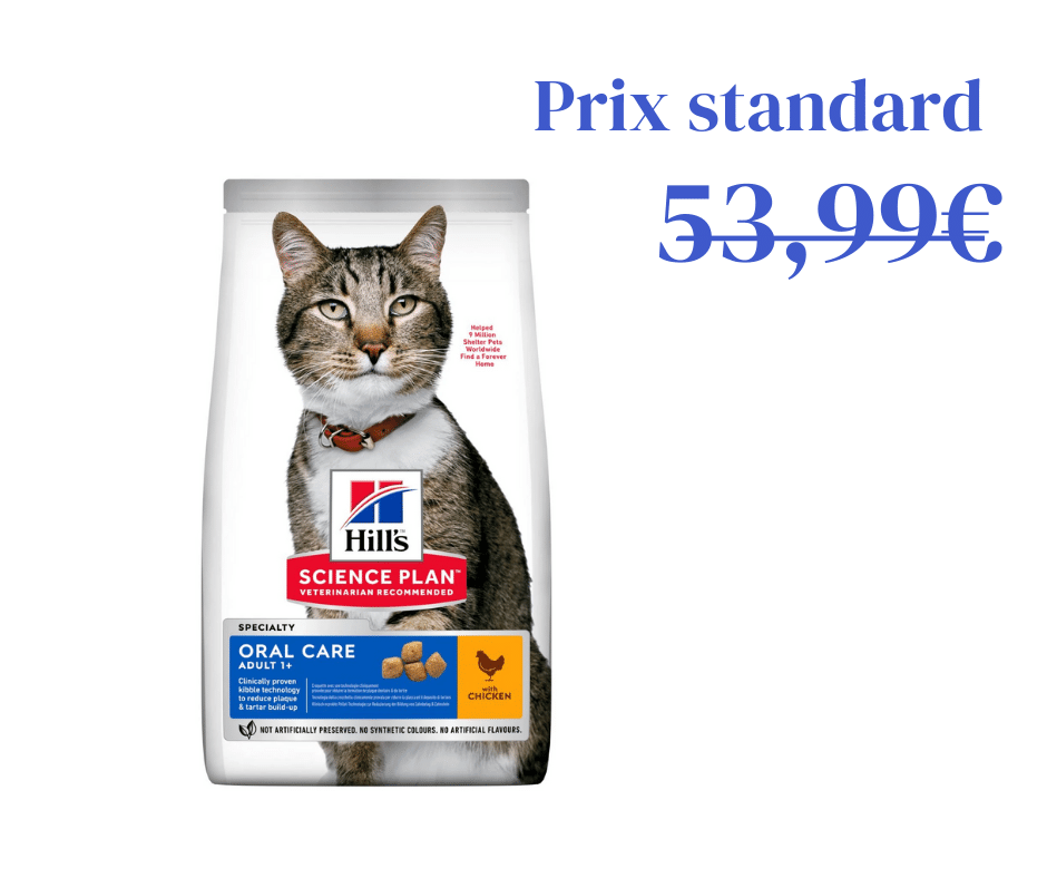 Poulet Soins Dentaires pour Chat Adulte