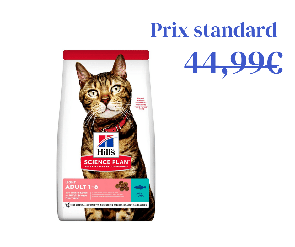 Thon Light pour Chat Adulte