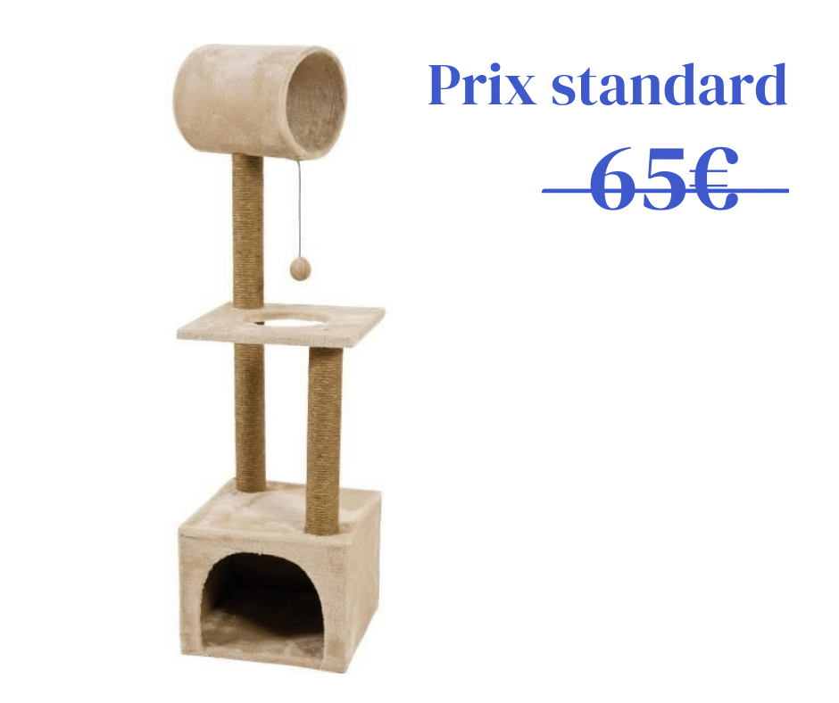 Arbre à chat Trio Beige