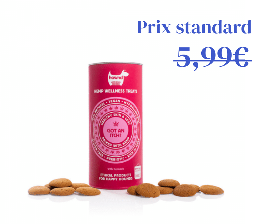 Biscuits Got An Itch au Chanvre - spécial Irritations 130g