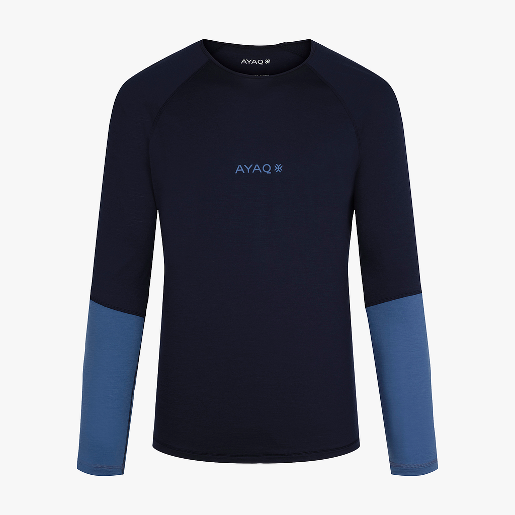 MEFONNA T-shirt 100% Mérinos Manches longues