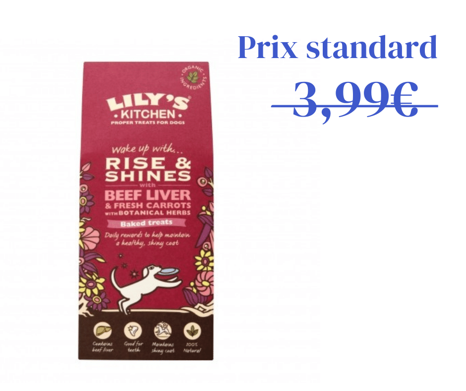 Biscuits au foie de boeuf pour chien - 100g - Bio et Naturel