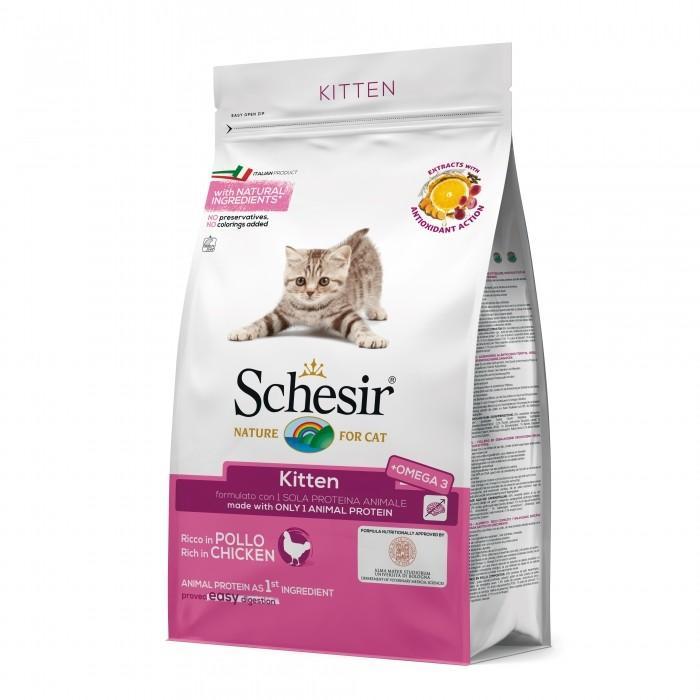 SCHESIR Kitten au Poulet - pour Chaton - 10kg