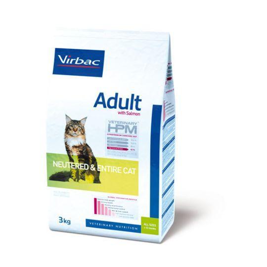 Virbac Veterinary HPM adult au saumon - pour chat adulte - 3kg