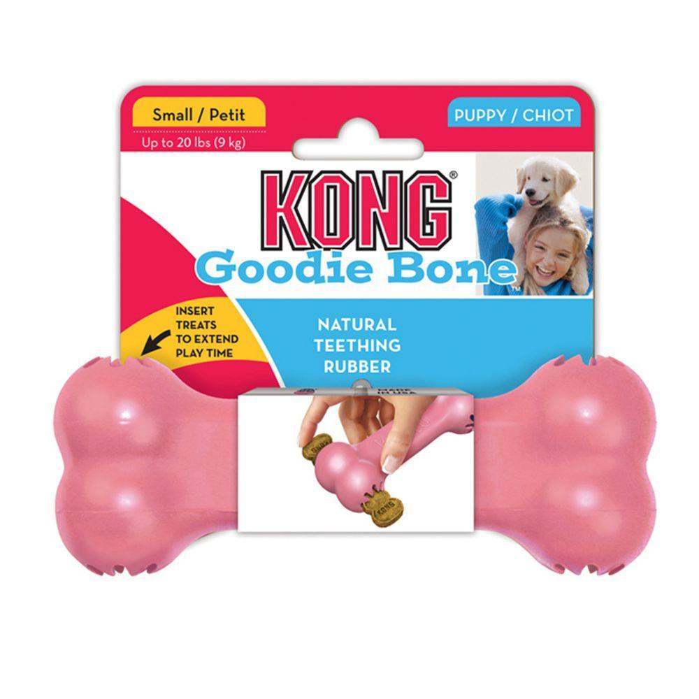 Kong Goodie Bone Puppy - Os à mastiquer pour Chiot - 2 couleurs
