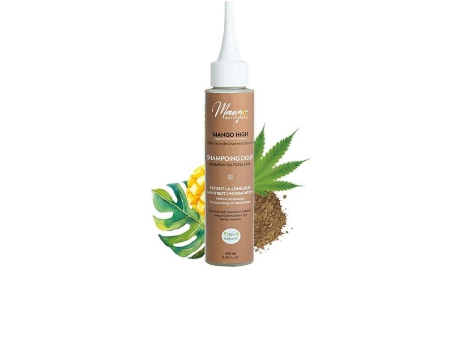 Shampoing doux sans sulfate 100 ml Mango HIGH Mango Butter