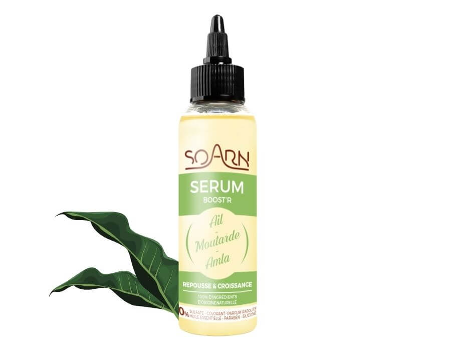 Sérum Pousse Boost'R Ail Moutarde Amla SOARN