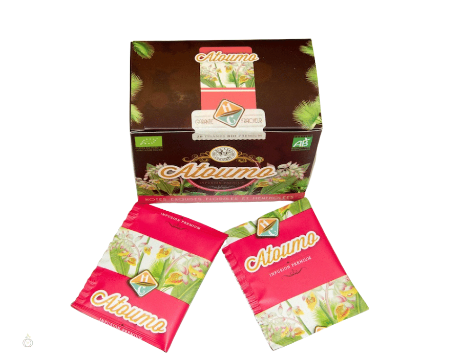 Tisanes Atoumo bio infusion premium  Herboristerie créole 30gr