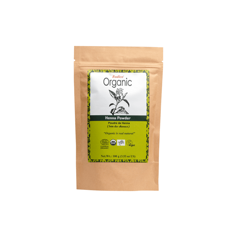 Poudre Indienne Bio Henné (100g) Radico coloration végétale