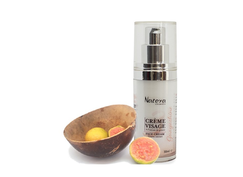 CRÈME VISAGE  Guayashine à la goyave 30ml Nateya