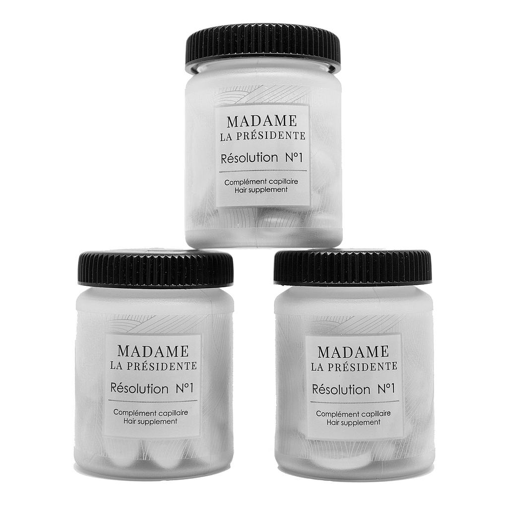 Cure de 3 mois Résolution N°1 MADAME LA PRÉSIDENTE