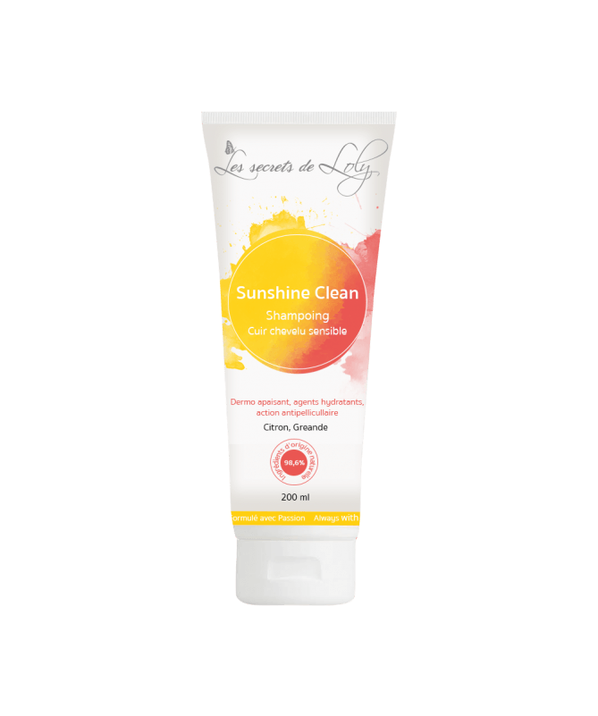 Shampoing Sunshine Clean Les secrets de loly 200ml