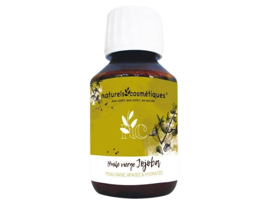Huile vierge de jojoba Naturels cosmétiques 100 ml