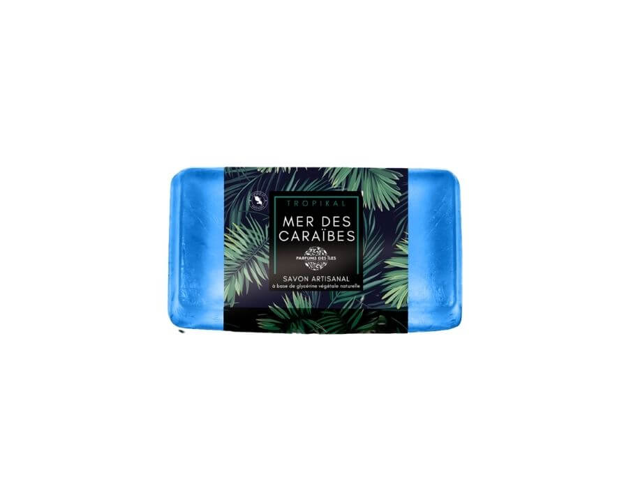 Savon artisanal mer des caraïbes Parfums des Iles 100gr