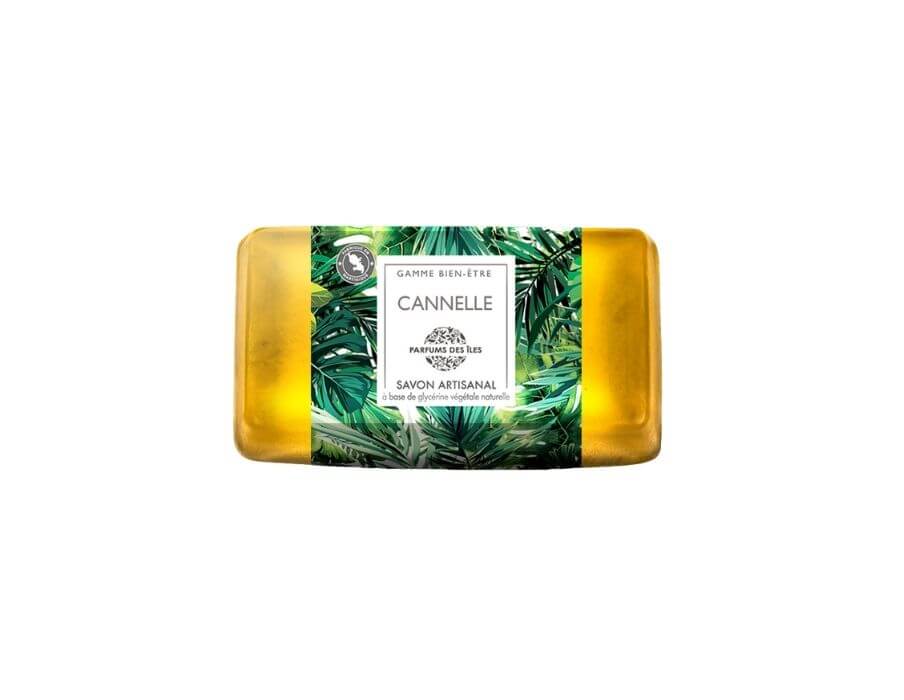 Savon glycérine cannelle Parfums des Iles 100gr