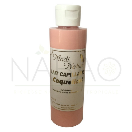 Lait capillaire coquelicot Madi Nature 125 ml