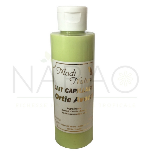Lait capillaire Ortie avocat Madi Nature 125ml