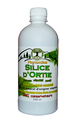 Silice d’Ortie 100% naturel  Phytonika 500 ml