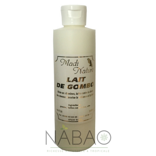 Lait de Gombo capillaire et corps Madi Nature 200 ml