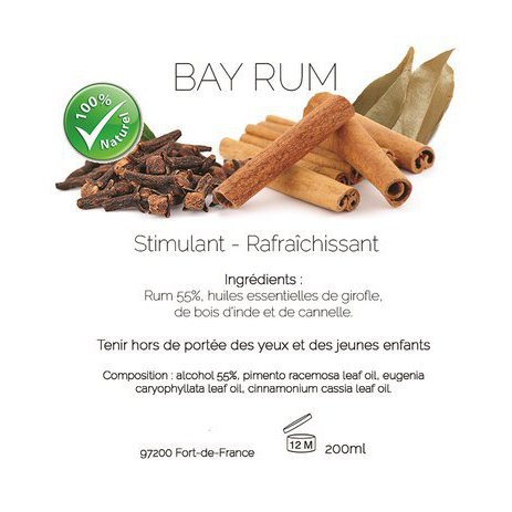 [:fr]Bay Rhum des Antilles - fabriqué en Martinique 200 ml[:]