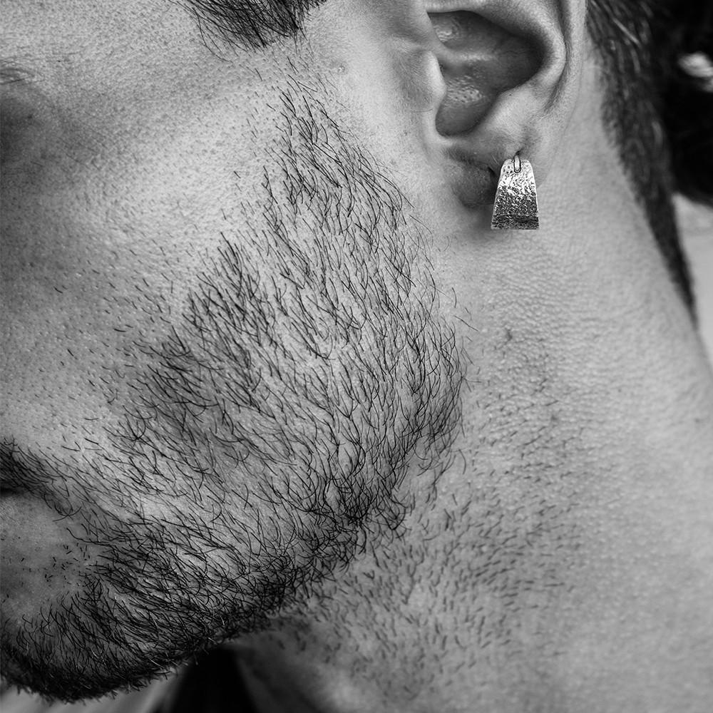 TRIO BOUCLES D’OREILLES HOMME - RUSTIQUE #2